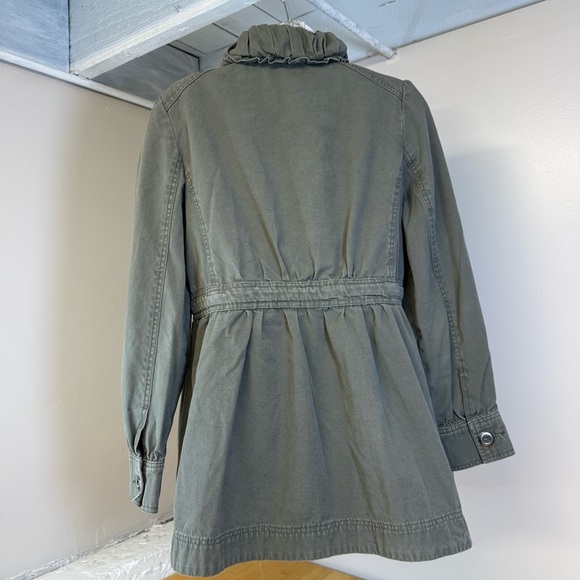 Willi  Smith Women's Size Medium Jacket Utility Zipper Lightweight  Green - Picture 3 of 8